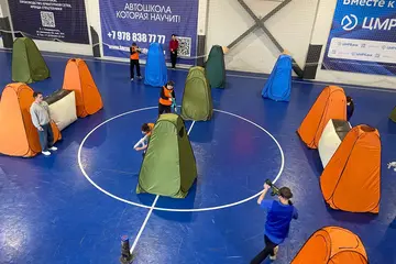 Соревнования по лазерному бою