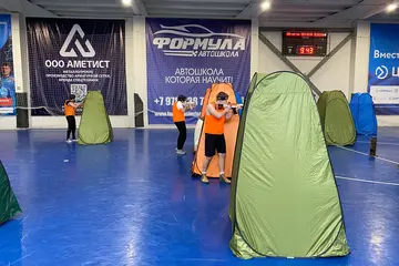 Соревнования по лазерному бою