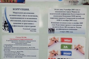 Международный день борьбы с коррупцией